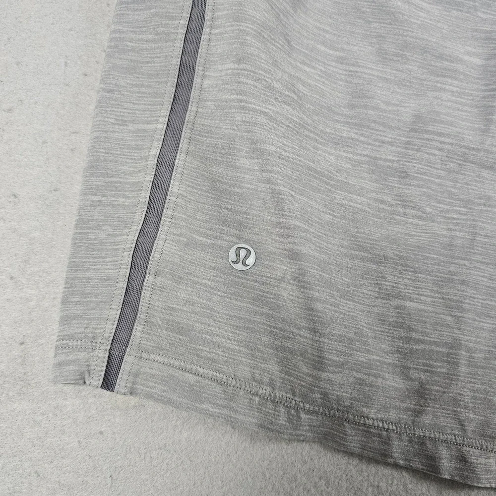 Lululemon Pace Breaker Shorts Linerless Mens Extra Large Gray 9